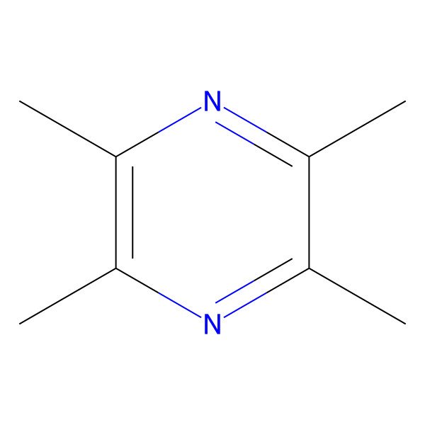 2D Structure of 2,3,5,6-Tetramethylpyrazine 2D Structure of 2,3,5,6-Tetramethylpyrazine