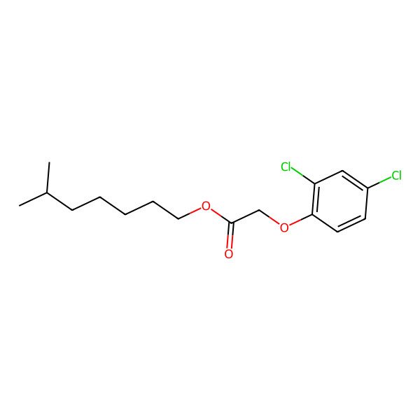 2D Structure of 2,4-D Isooctyl ester