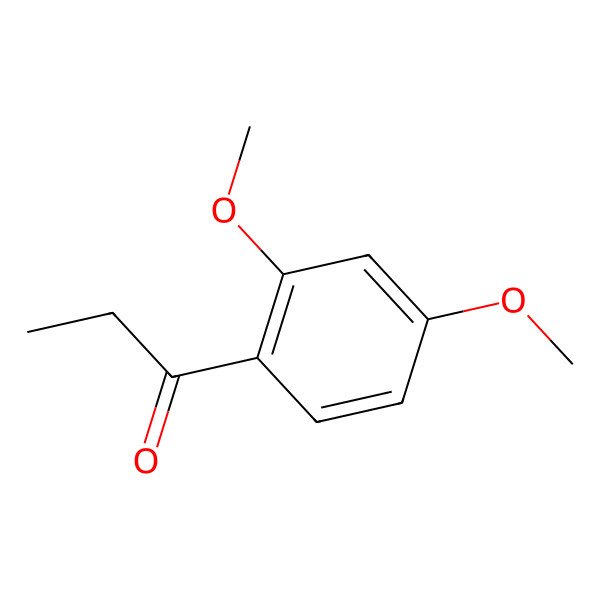 2D Structure of 2',4'-Dimethoxypropiophenone