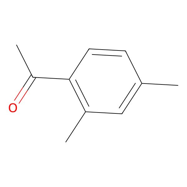 2D Structure of 2',4'-Dimethylacetophenone