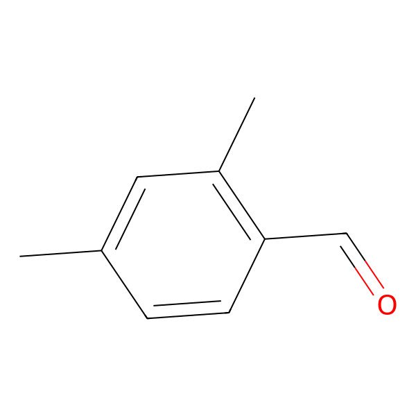 2D Structure of 2,4-Dimethylbenzaldehyde 2D Structure of 2,4-Dimethylbenzaldehyde