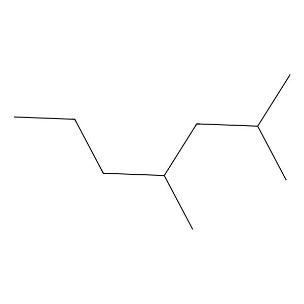 2D Structure of 2,4-Dimethylheptane
