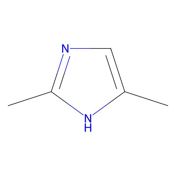2D Structure of 2,4-Dimethylimidazole
