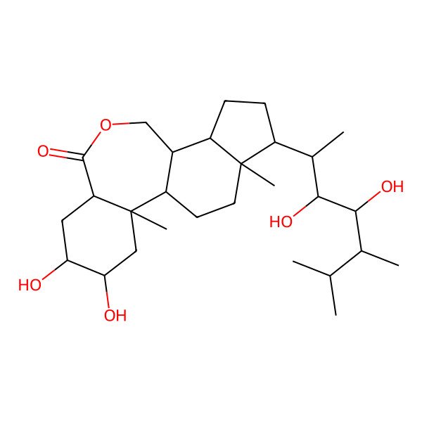 2D Structure of 24-epi-Brassinolide 2D Structure of 24-epi-Brassinolide