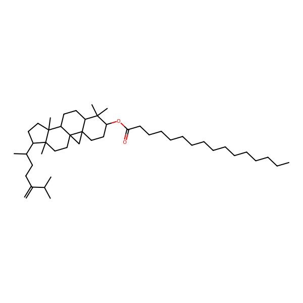2D Structure of 24-Methylene-cycloartanol palmitate