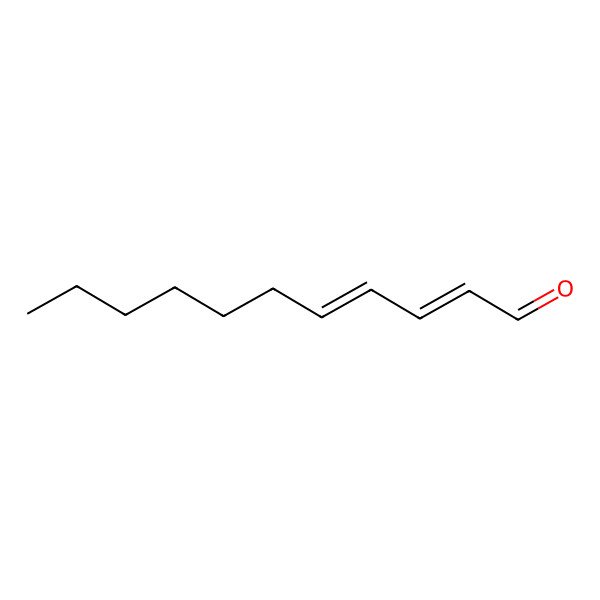 2D Structure of 2,4-Undecadienal