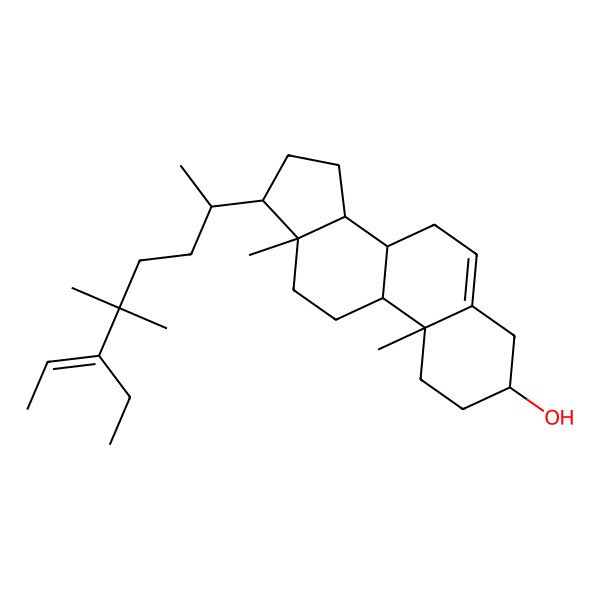 2D Structure of 24,24,26,27-tetramethylcholesta-5,25E-dien-3beta-ol