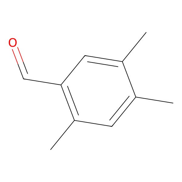 2D Structure of 2,4,5-Trimethylbenzaldehyde