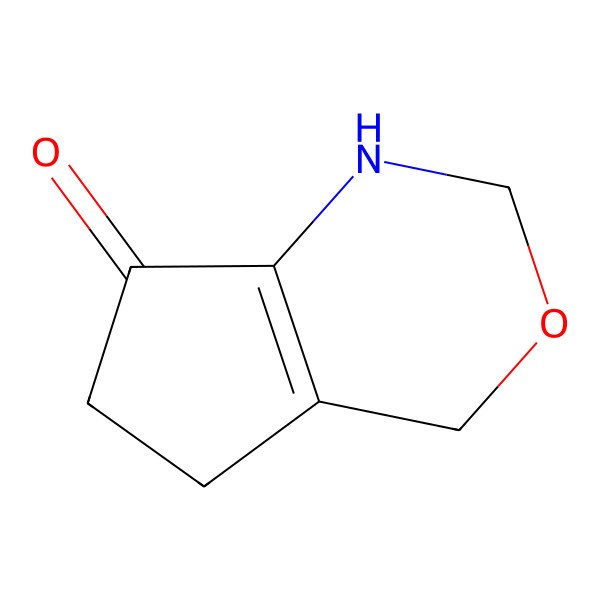 2D Structure of 2,4,5,6-tetrahydro-1H-cyclopenta[d][1,3]oxazin-7-one