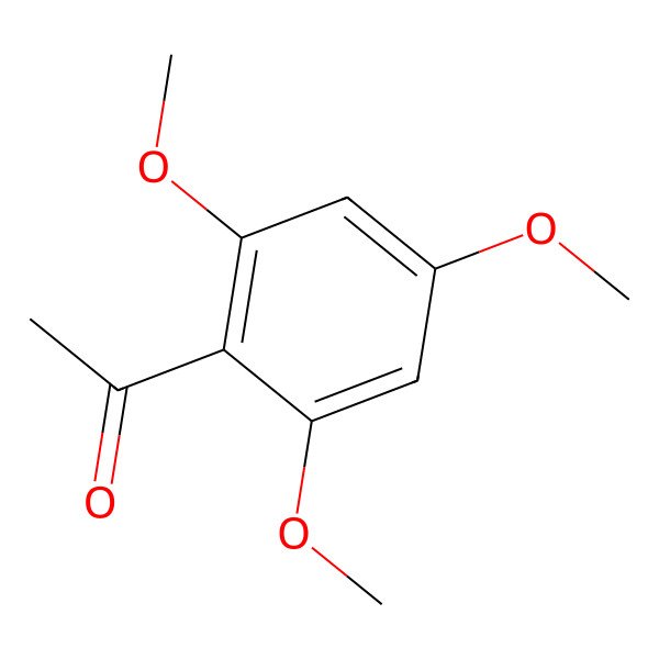 2D Structure of 2',4',6'-Trimethoxyacetophenone 2D Structure of 2',4',6'-Trimethoxyacetophenone