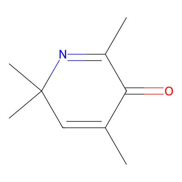 2D Structure of 2,4,6,6-Tetramethyl-3(6H)-pyridinone