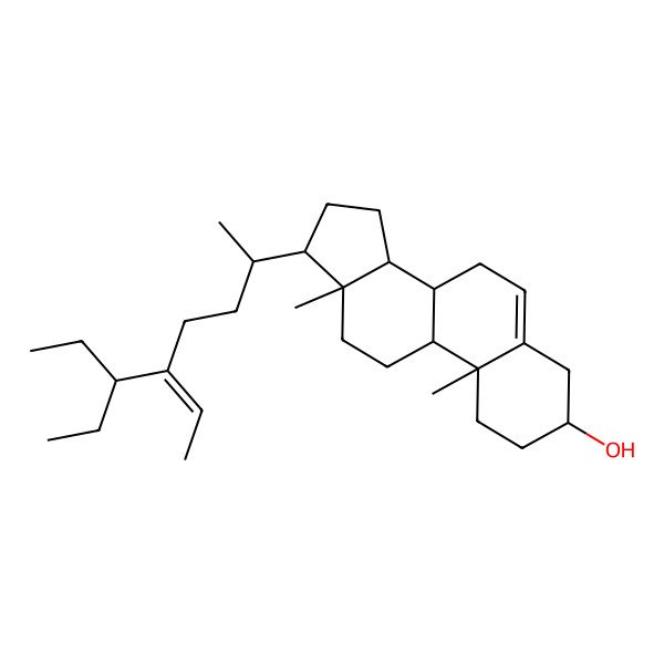 2D Structure of 24E-ethylidene-26,27-dimethylcholest-5-en-3beta-ol