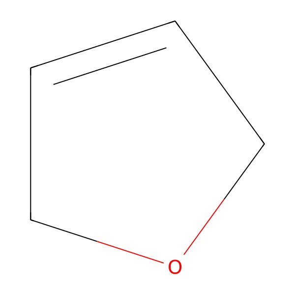 2D Structure of 2,5-Dihydrofuran