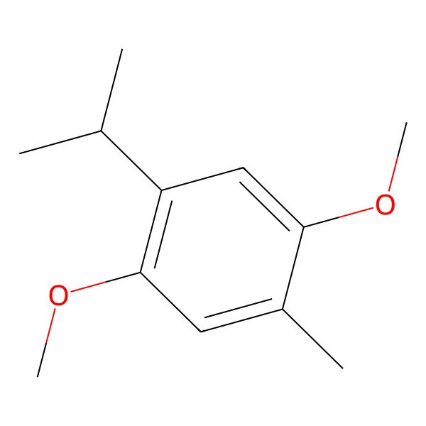 2D Structure of 2,5-Dimethoxy-p-cymene