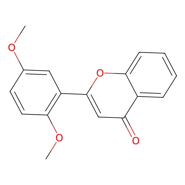 2D Structure of 2',5'-Dimethoxyflavone