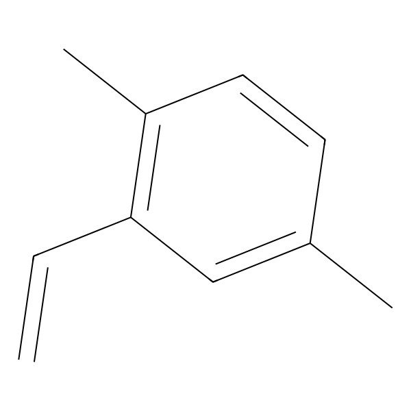 2D Structure of 2,5-Dimethylstyrene