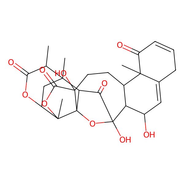 2D Structure of (25S)-25,27-Dihydrophysalin A