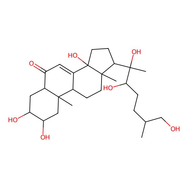 2D Structure of 25S-Inokosterone