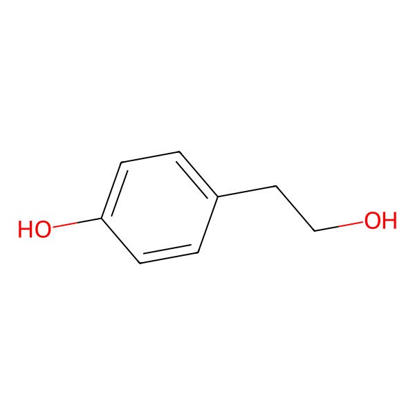 2D Structure of 2,6-Dideuterio-4-(2-hydroxyethyl)phenol