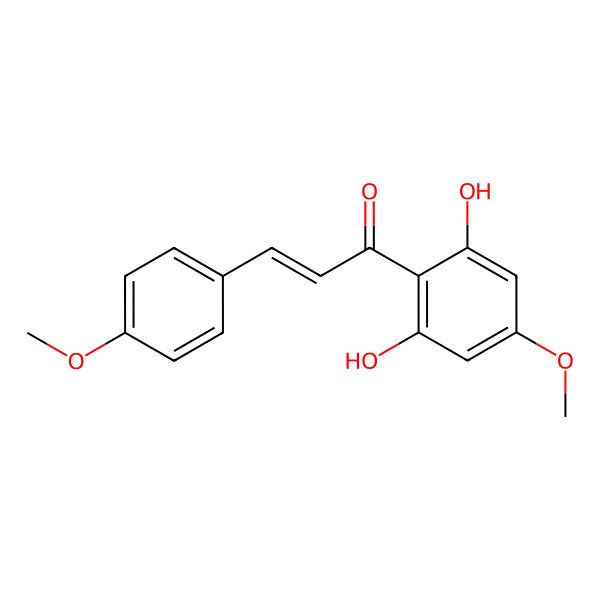 2D Structure of 2',6'-Dihydroxy-4,4'-dimethoxychalcone 2D Structure of 2',6'-Dihydroxy-4,4'-dimethoxychalcone