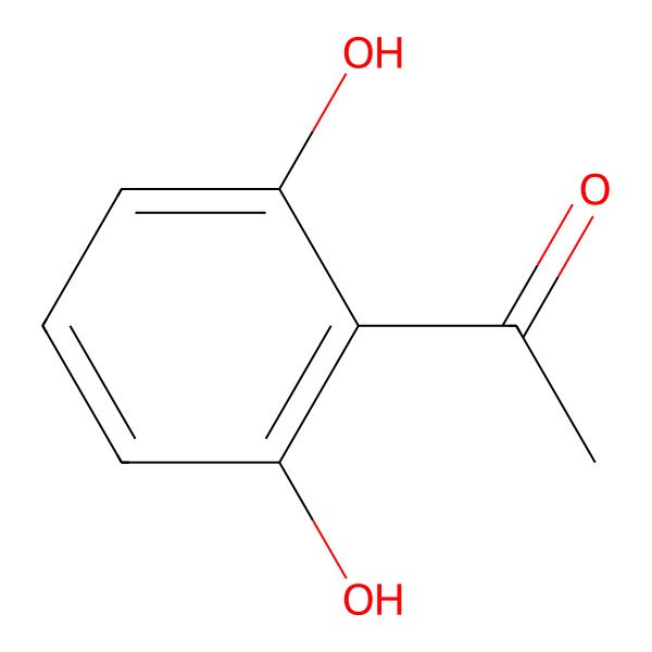 2D Structure of 2',6'-Dihydroxyacetophenone