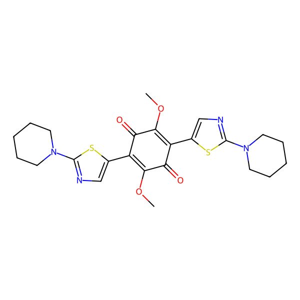 2D Structure of 2,6-Dimethoxy-1,4-benzoqui none