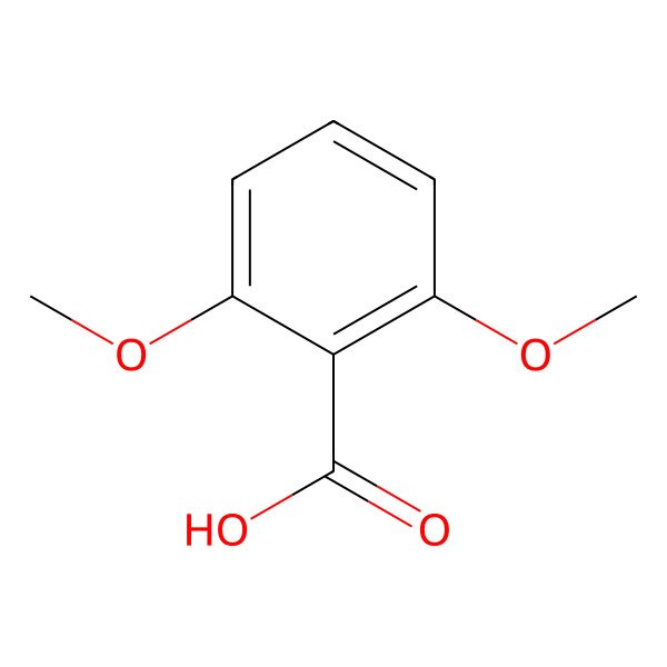 2D Structure of 2,6-Dimethoxybenzoic acid
