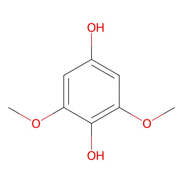 2D Structure of 2,6-Dimethoxyhydroquinone