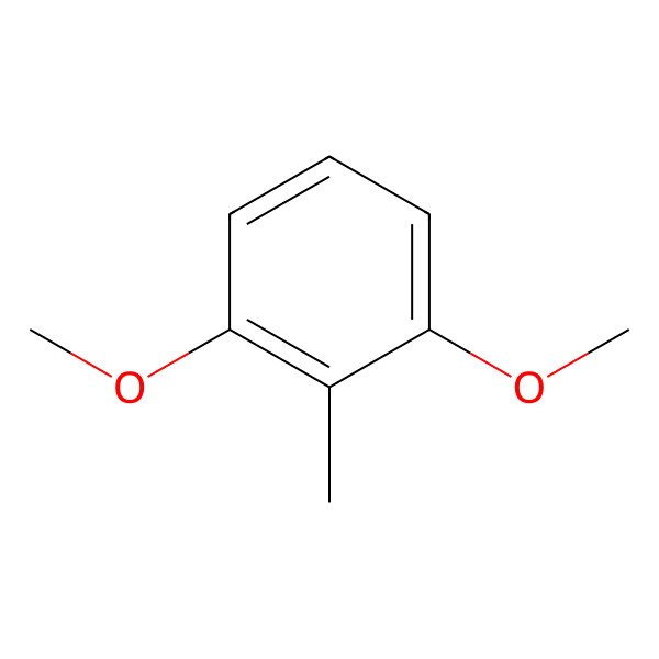 2D Structure of 2,6-Dimethoxytoluene