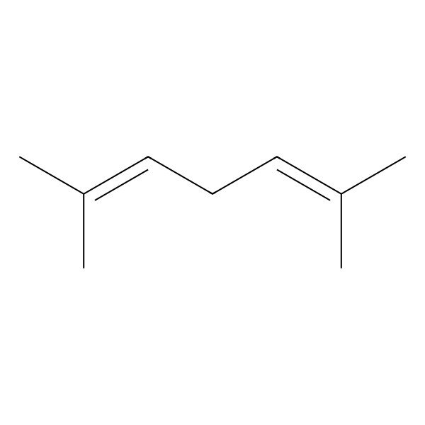 2D Structure of 2,6-Dimethyl-2,5-heptadiene 2D Structure of 2,6-Dimethyl-2,5-heptadiene
