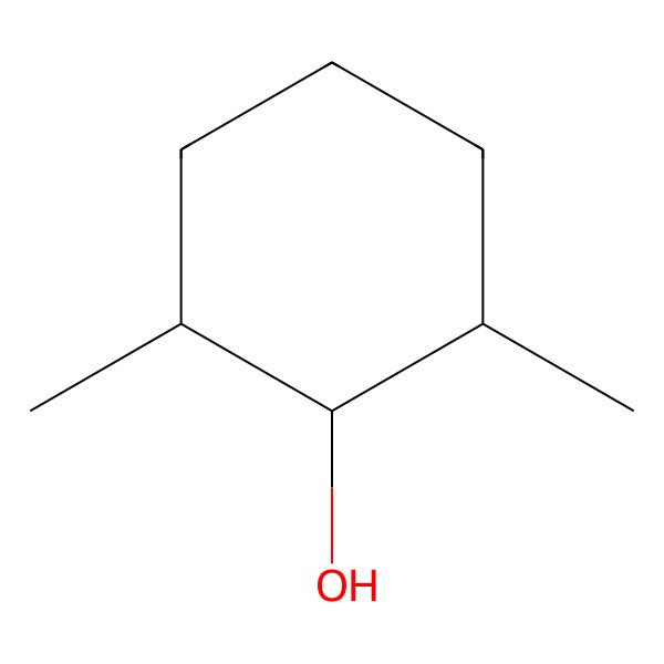 2D Structure of 2,6-Dimethylcyclohexanol