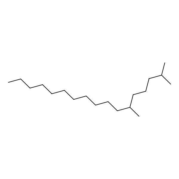 2D Structure of 2,6-Dimethylheptadecane
