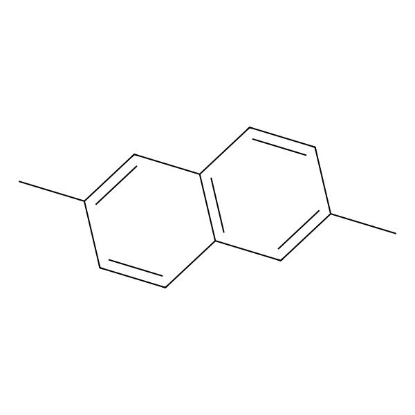 2D Structure of 2,6-Dimethylnaphthalene