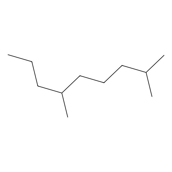 2D Structure of 2,6-Dimethylnonane