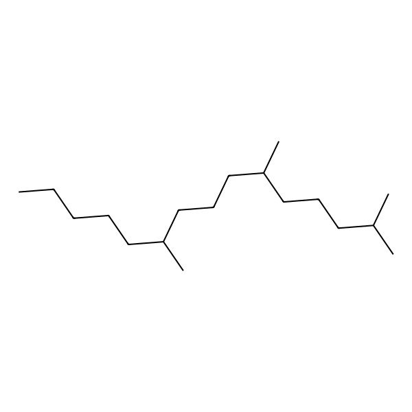 2D Structure of 2,6,10-Trimethylpentadecane