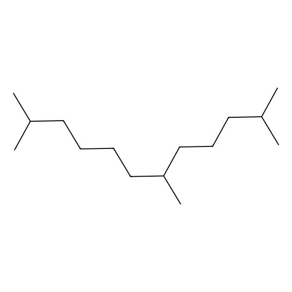 2D Structure of 2,6,11-Trimethyldodecane 2D Structure of 2,6,11-Trimethyldodecane
