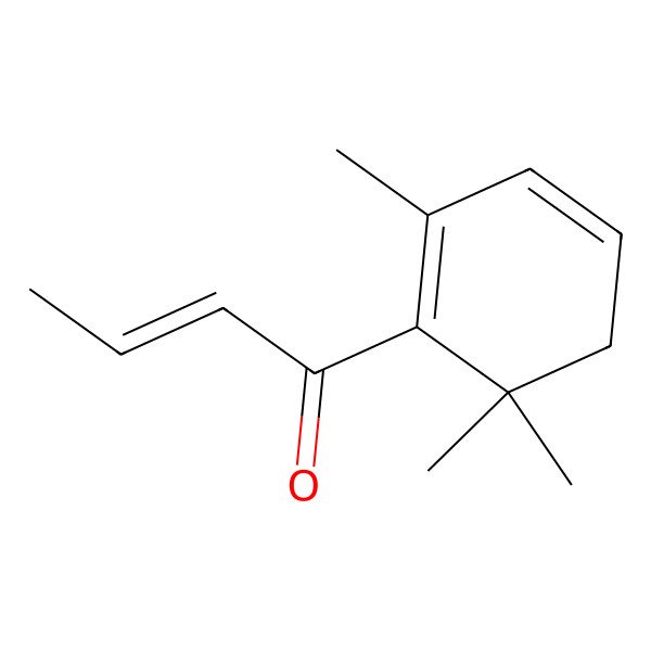 2D Structure of 2,6,6-Trimethyl-1-crotonyl-1,3-cyclohexadiene