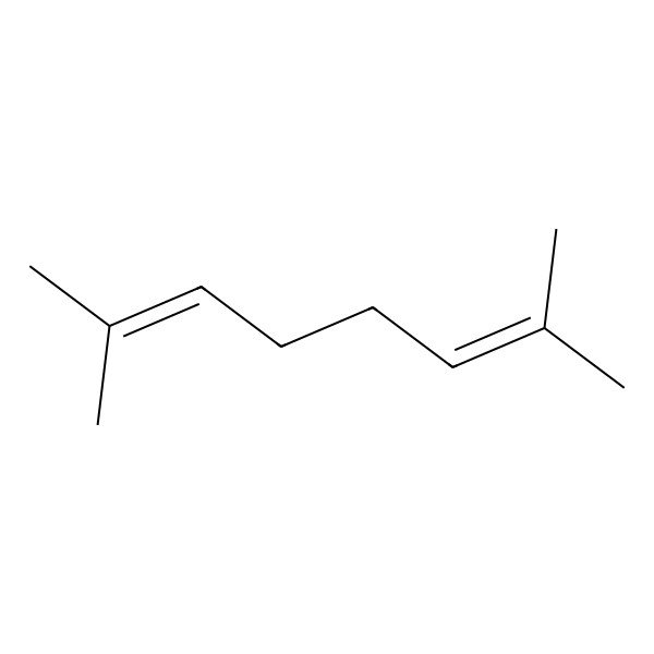 2D Structure of 2,7-Dimethyl-2,6-octadiene