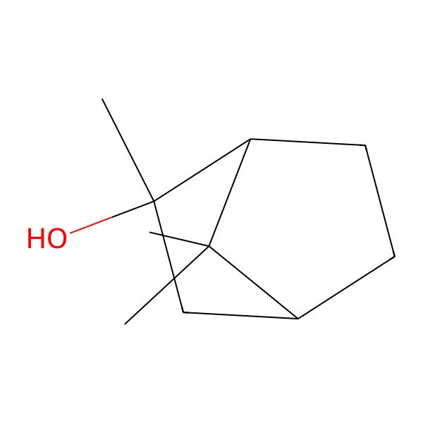 2D Structure of 2,7,7-Trimethylbicyclo[2.2.1]heptan-2-ol