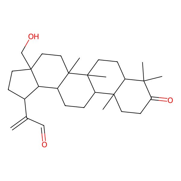 2D Structure of 28-Hydroxylupa-20(29)-ene-3,30-dione 2D Structure of 28-Hydroxylupa-20(29)-ene-3,30-dione