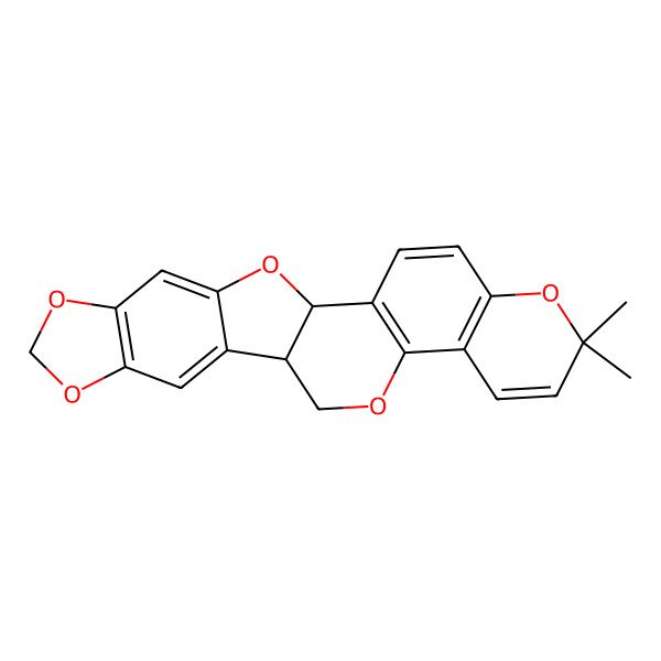 2D Structure of (1S,14S)-7,7-dimethyl-6,12,18,20,24-pentaoxahexacyclo[12.10.0.02,11.05,10.015,23.017,21]tetracosa-2(11),3,5(10),8,15,17(21),22-heptaene