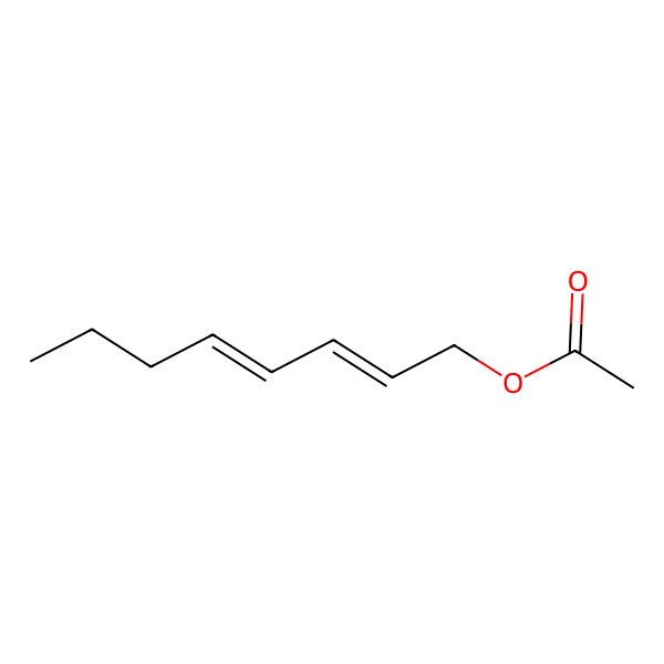 2D Structure of 2E,4E-Octadienyl acetate 2D Structure of 2E,4E-Octadienyl acetate