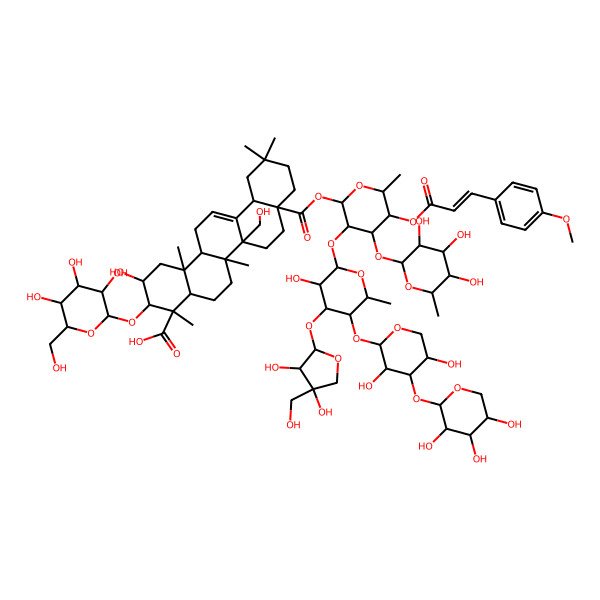 2D Structure of Polygalasaponin XXXII