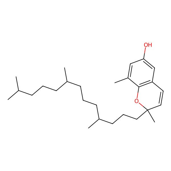 2D Structure of Dehydro-delta-tocopherol 2D Structure of Dehydro-delta-tocopherol