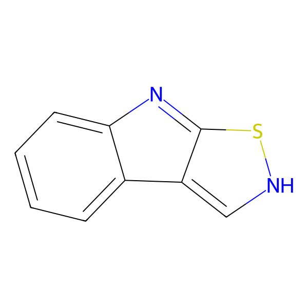 2D Structure of 2H-[1,2]thiazolo[5,4-b]indole