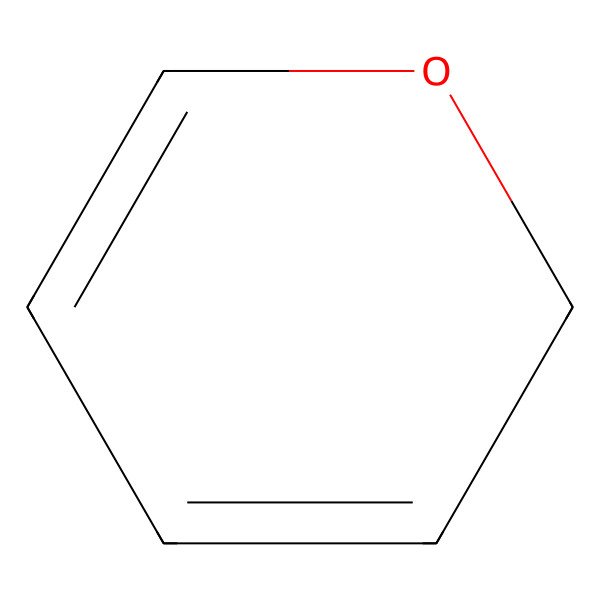 2D Structure of 2H-pyran 2D Structure of 2H-pyran