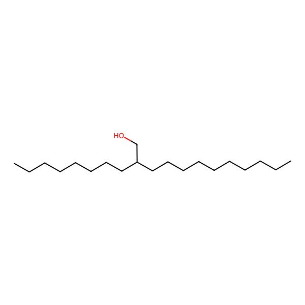 2D Structure of (R)-2-octyldodecan-1-ol