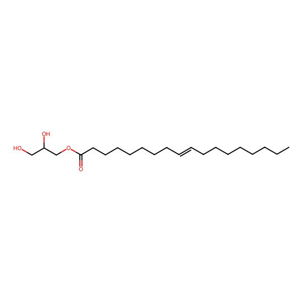 2D Structure of (2r)-2,3-Dihydroxypropyl (9z)-Octadec-9-Enoate