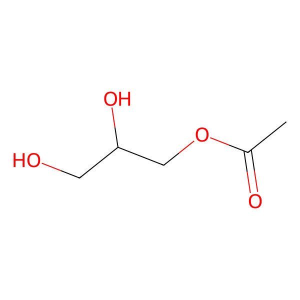 2D Structure of (2R)-2,3-Dihydroxypropyl acetate 2D Structure of (2R)-2,3-Dihydroxypropyl acetate