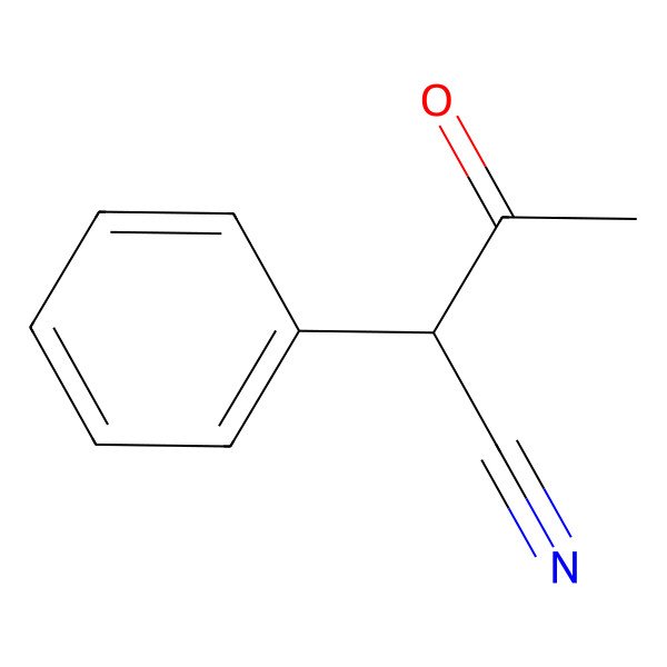 2D Structure of (2R)-3-oxo-2-phenylbutanenitrile
